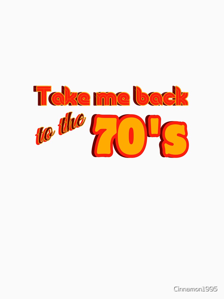 Take Me Back to the 70s – Retro Vibes in Orange and Red by Vision Illustrated