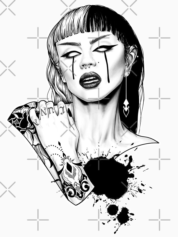 Unapologetically Me- Female Portrait by Anicatattoos