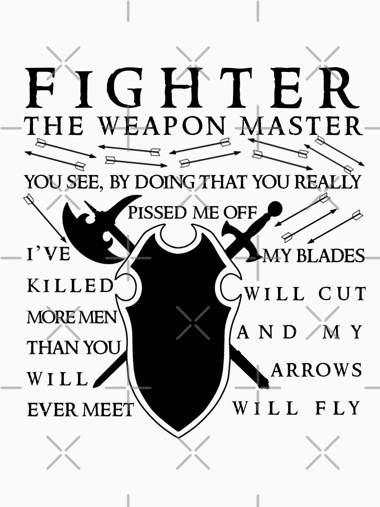 Fighter Phrases by BlueLotusDice