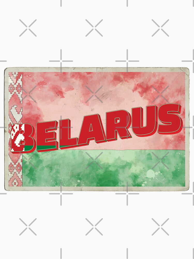 Belarus Vintage style retro souvenir by DeveloperProp0