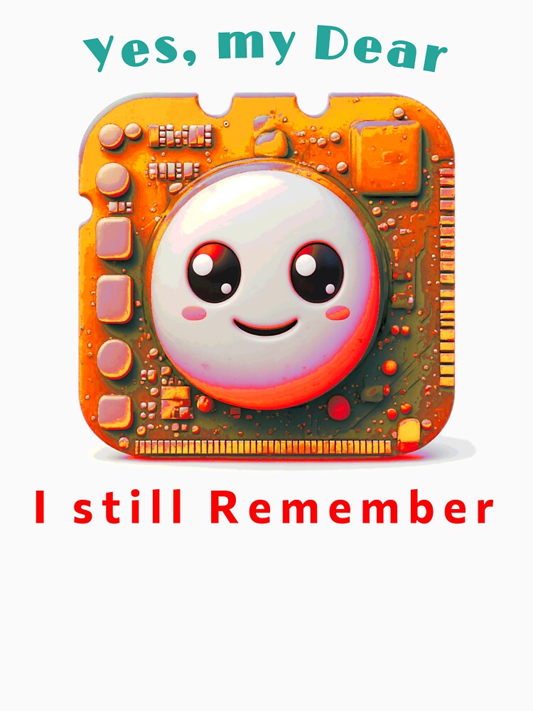 RAM Memory, a funny computer gift, for the geek and computer lover by PiperParrot