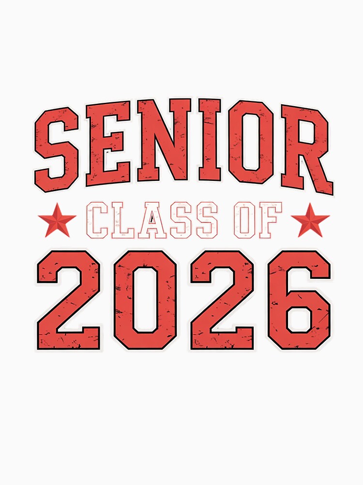Class of 2026 - Senior Year School Graduation - Senior 2026 by InspiredFoul