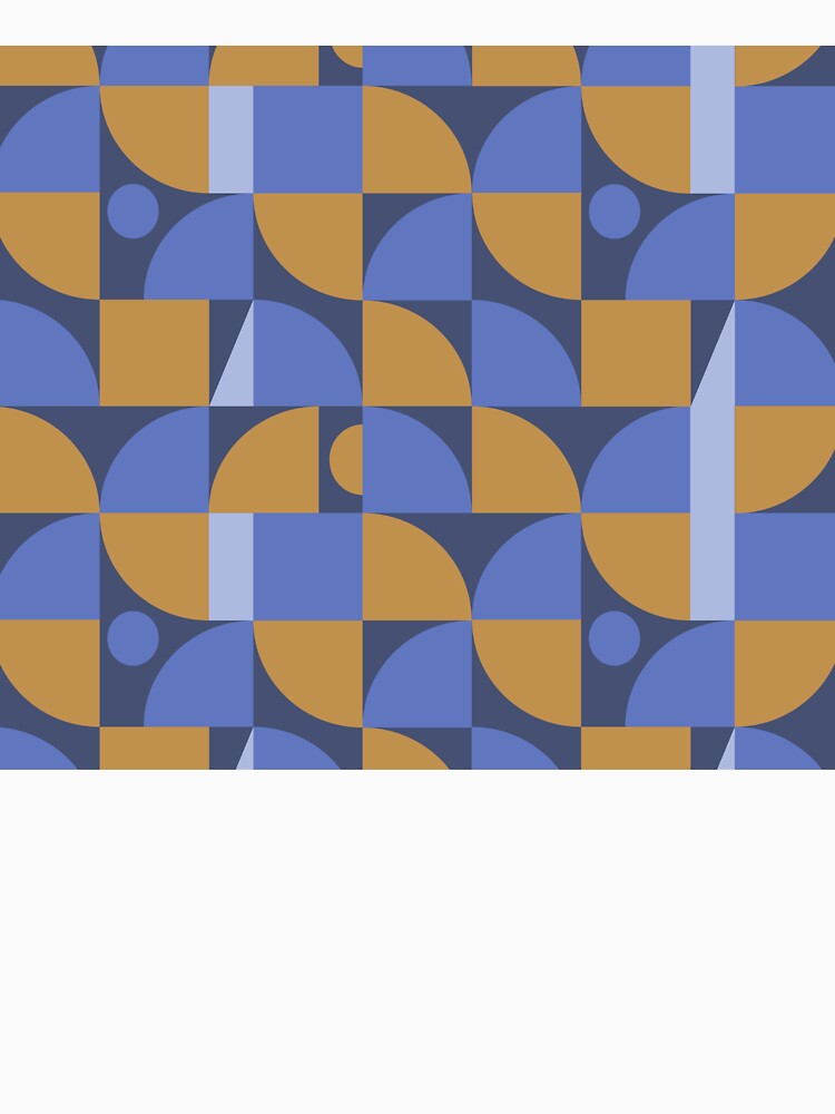 Blue and Brown Abstract - Pattern by Designs2Excite