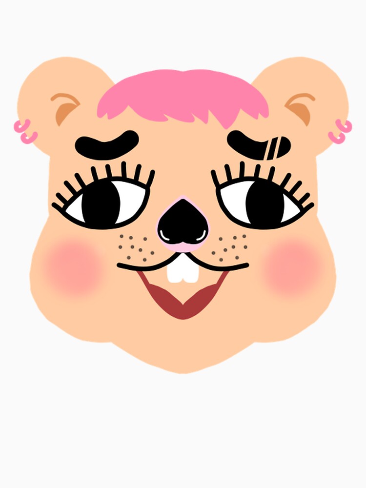 Happy Quokka Smile by blooddesignco