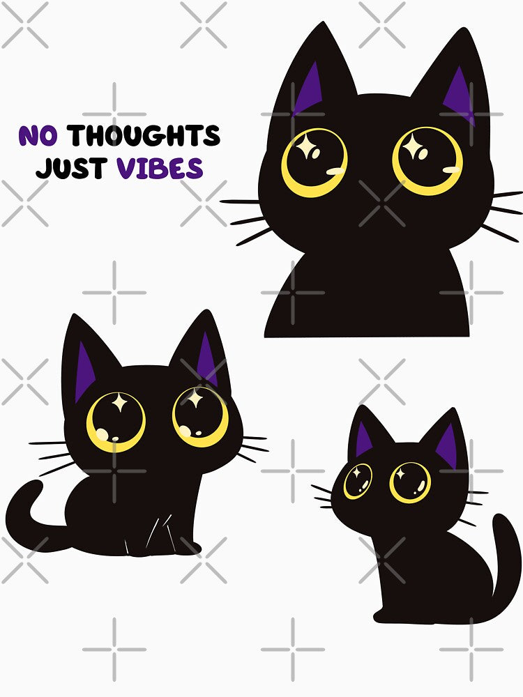no thoughts just vibes by hunnydoll