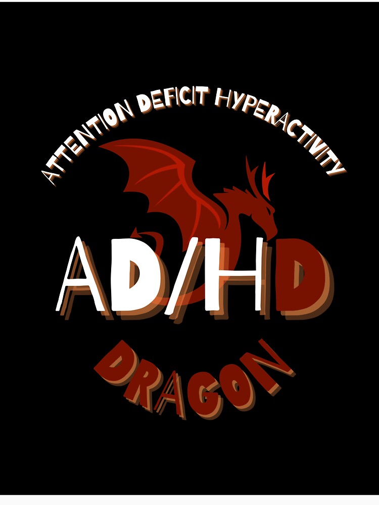 ATTENTION DEFICIT HYPERACTIVITY DRAGON by Riot3ss