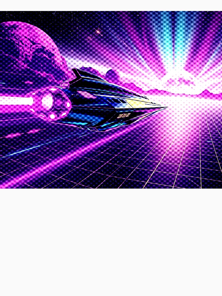 Comic Spaceship by AlienButterfly