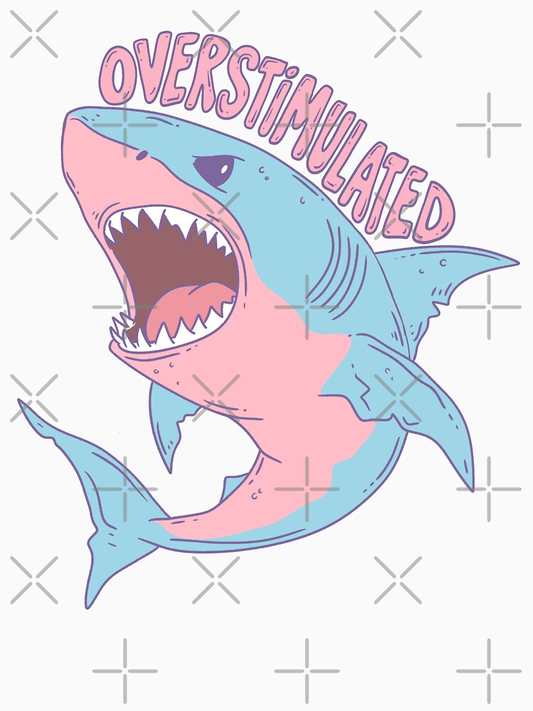 Overstimulated Shark by Jess.a.creates