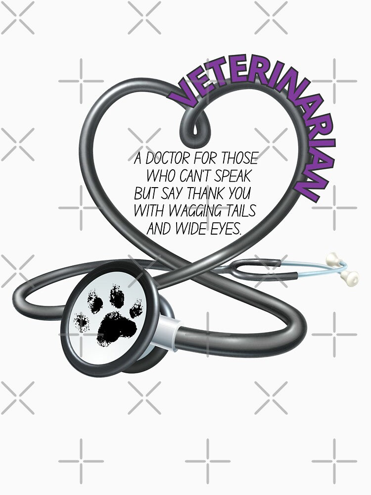 Veterinarian: Purple by Rooted Creations