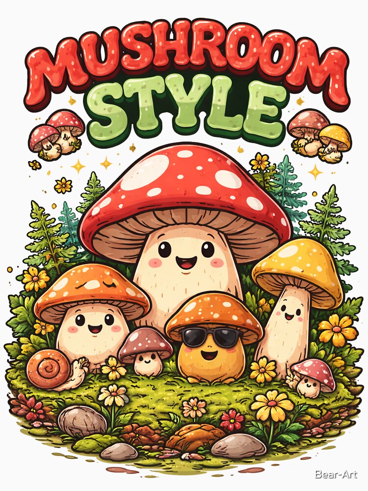Mushroom Style by Bear-Art