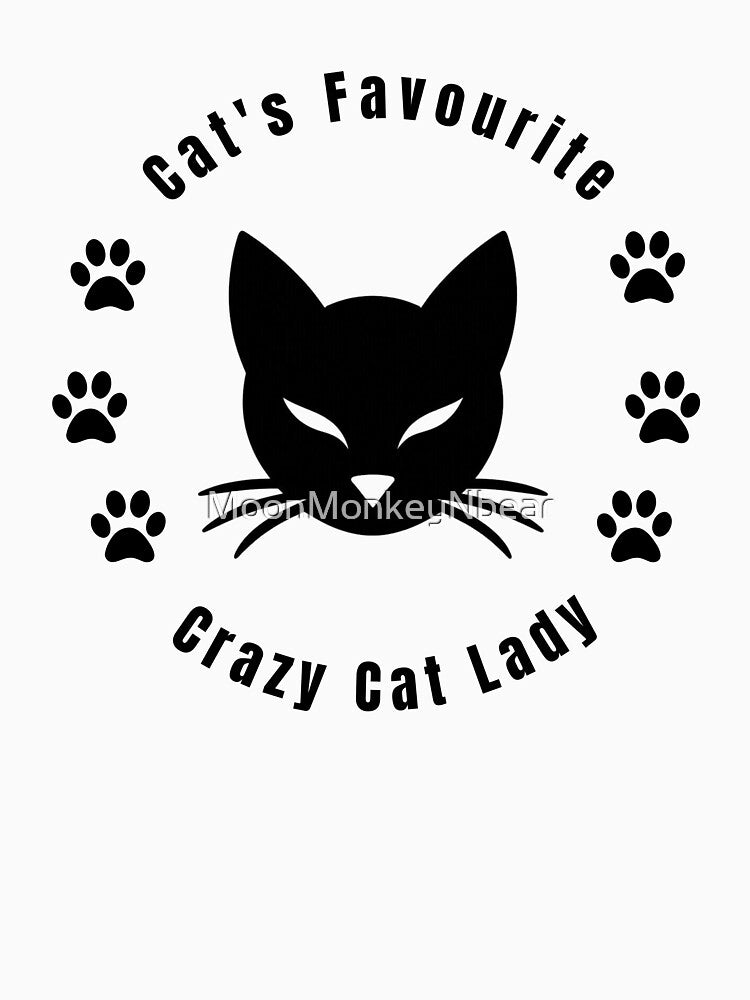 Crazy Cat Lady Favourite Badge by MoonMonkeyNbear