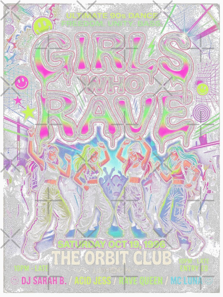 Girls Who Rave 1996 Dance by SplashTastic