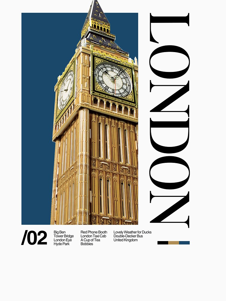 London Minimalist Aesthetic by moyjoystudio