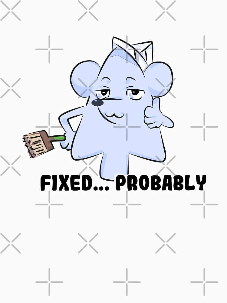 Fixed... Probably | Funny Coding Mouse for Developers by Mammoths