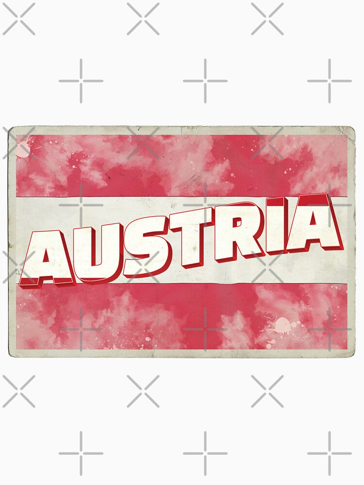 Austria Vintage style retro souvenir by DeveloperProp0