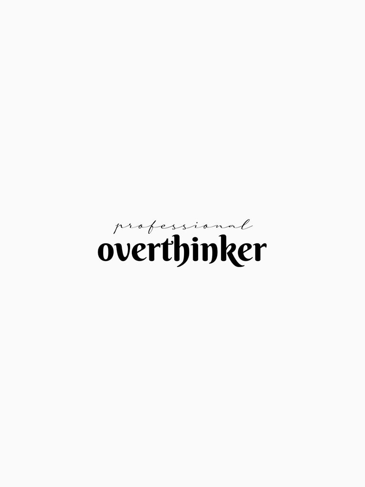Mental Health Anxiety Anxious Fear Professional Overthinker by EzraIBlankenshi