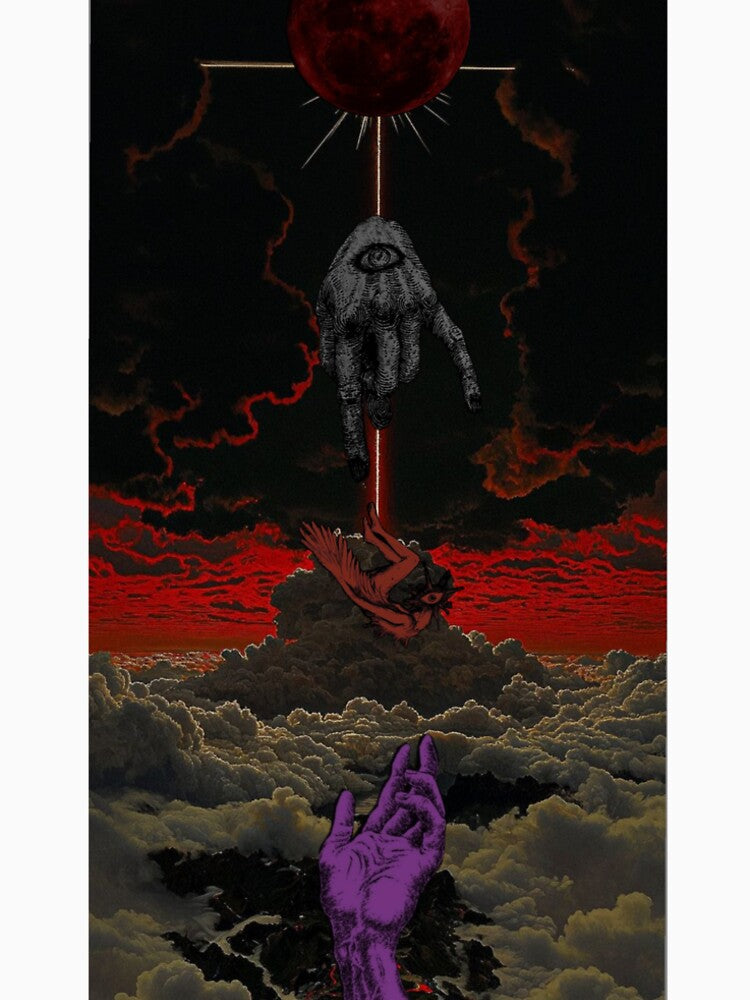 Surreal Landscape Of A Dark Dimension by Sins Shop