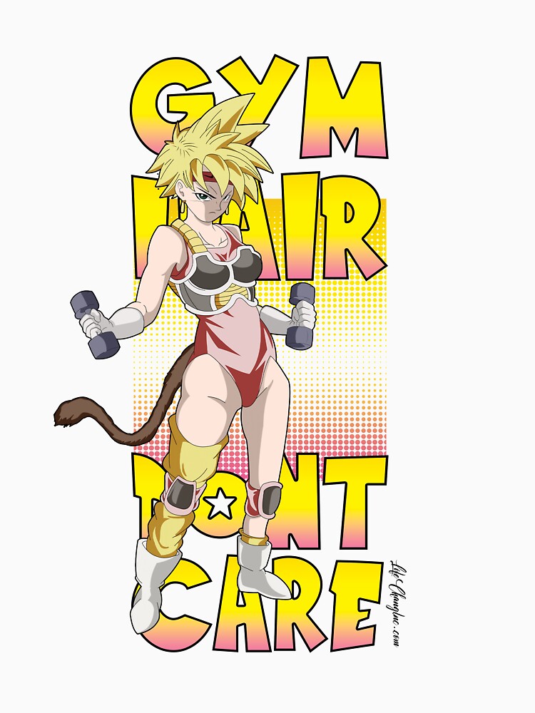 Fasha Tee Shirt Women's Gym Hair Don't Care | Redbubble by CoachEkong