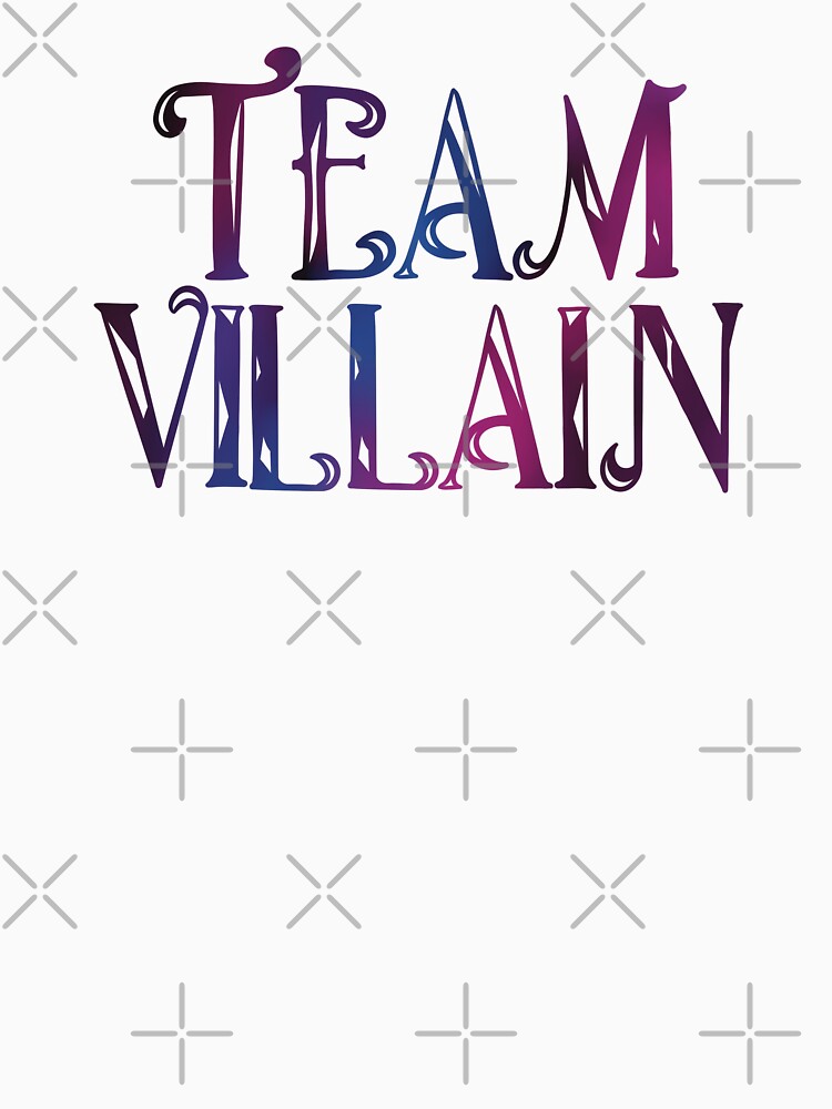 Team Villain - Galaxy Design - Bookish by Sophie Elaina Designs
