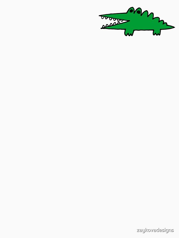 Big Challenges Alligator by zaykovadesigns