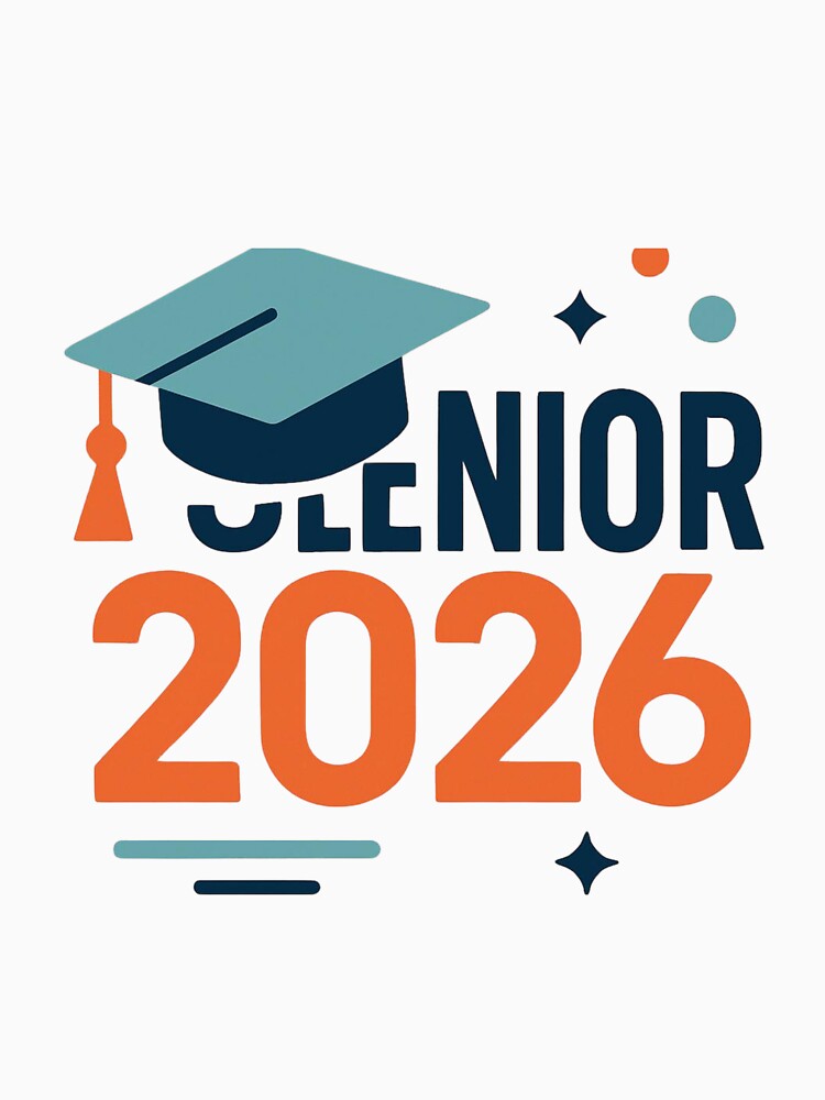 Senior 2026 Graduation Minimalist Design by ArtistMadrid