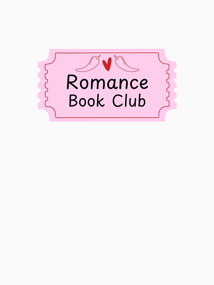 Romance Book Club Admit One Ticket by burrowdesigns