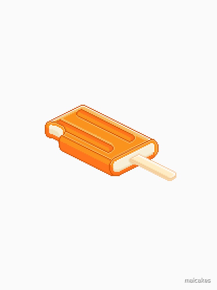 Pixel Pop - Orange by maicakes
