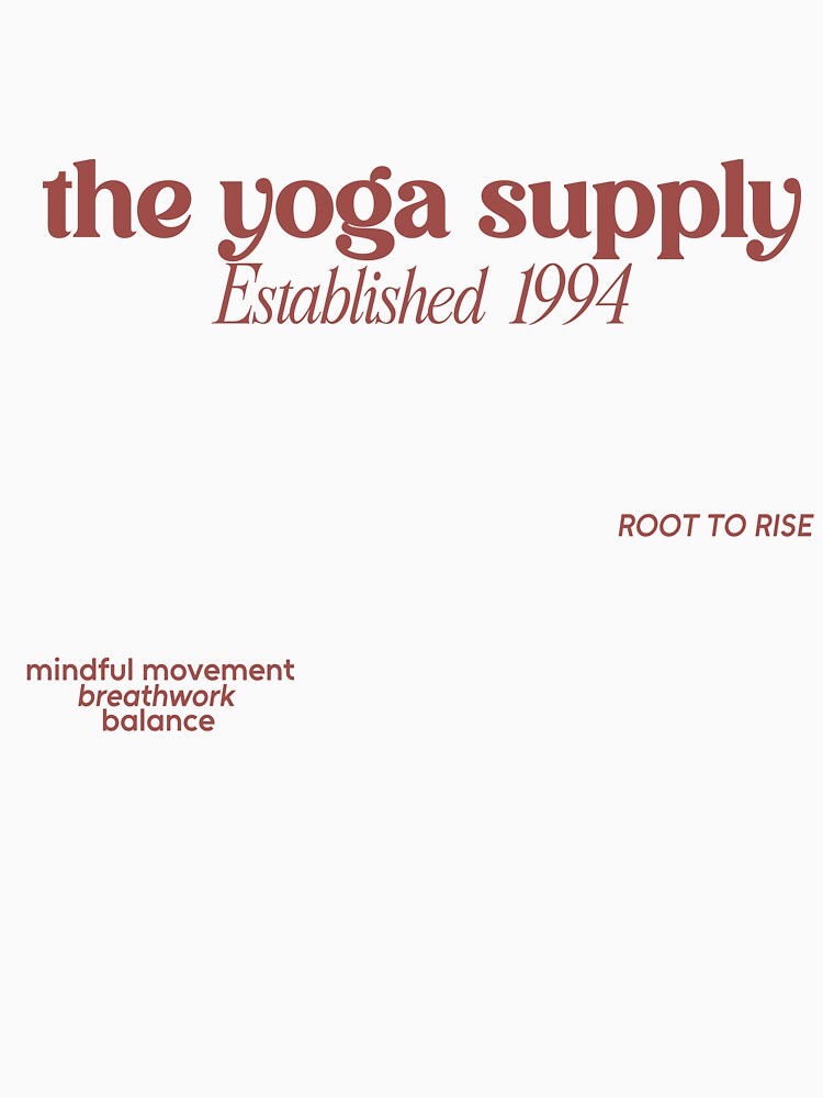 The Yoga Supply – Root to Rise | Wellness & Meditation Tee by shoporbitapparel