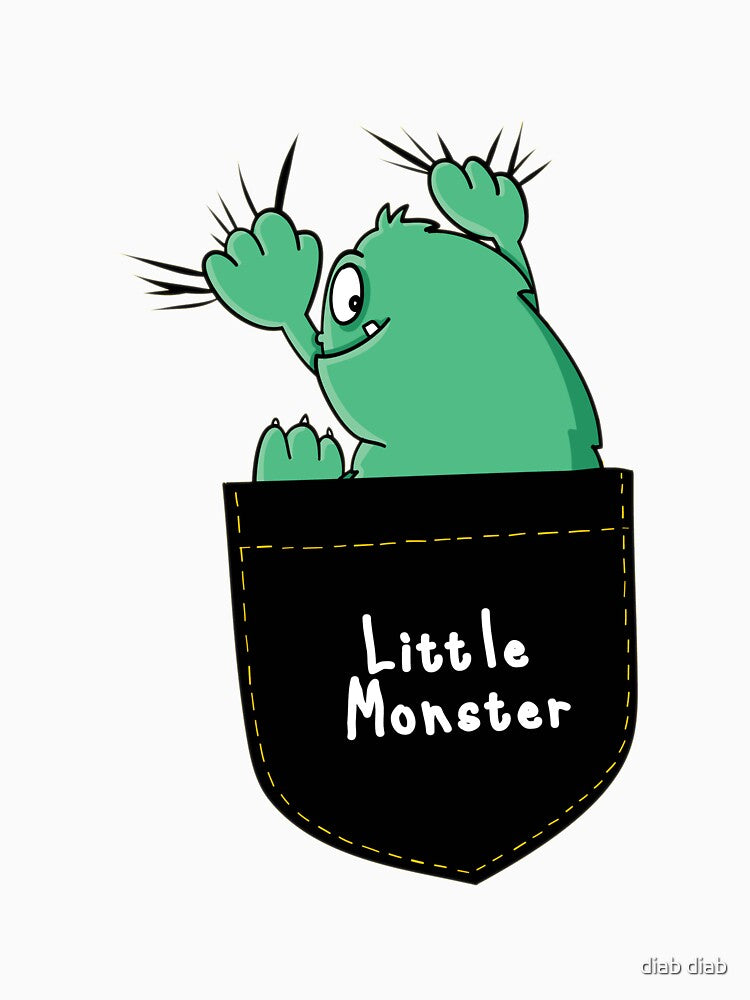 cool monster sitting inside 2 by diab diab