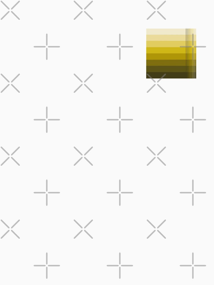 Simple design with shades from light to dark ocher by Cherevan