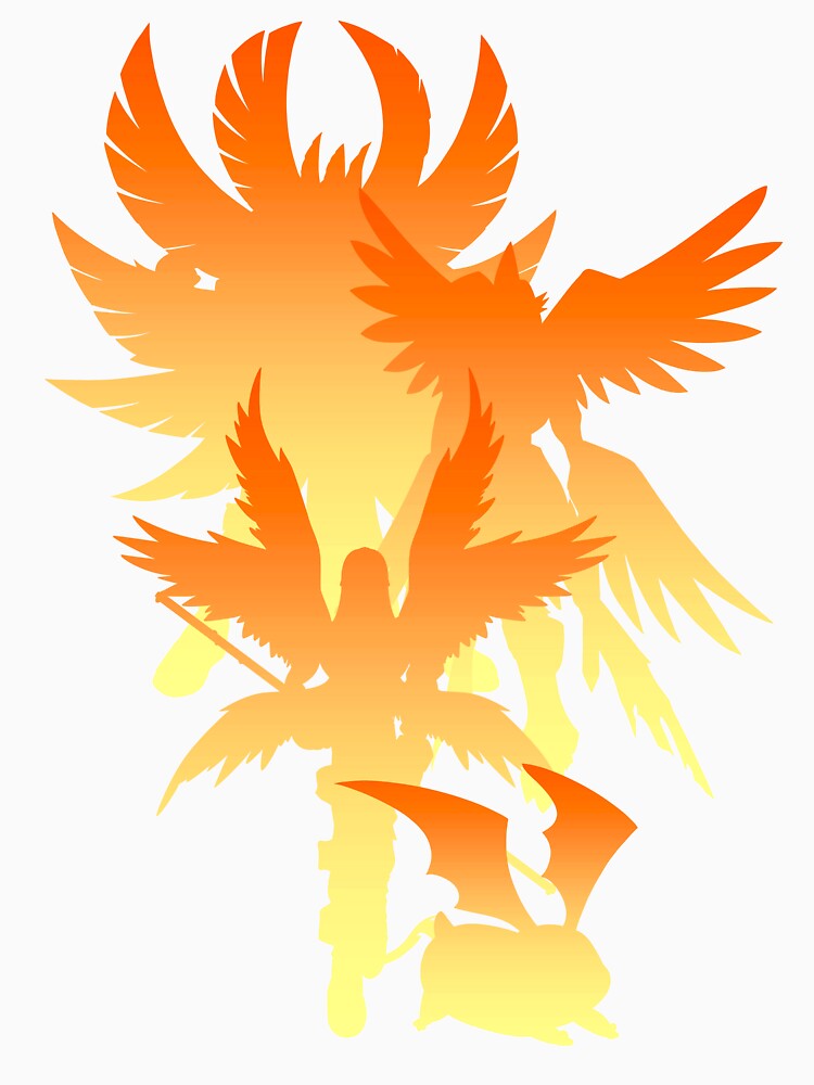 Patamon Digimon Evolution Silhouette by AnimeDesigns12