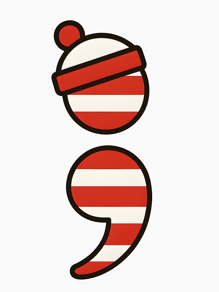 Waldo Semicolon - For Coders Who Debug in Style by Jason's shop