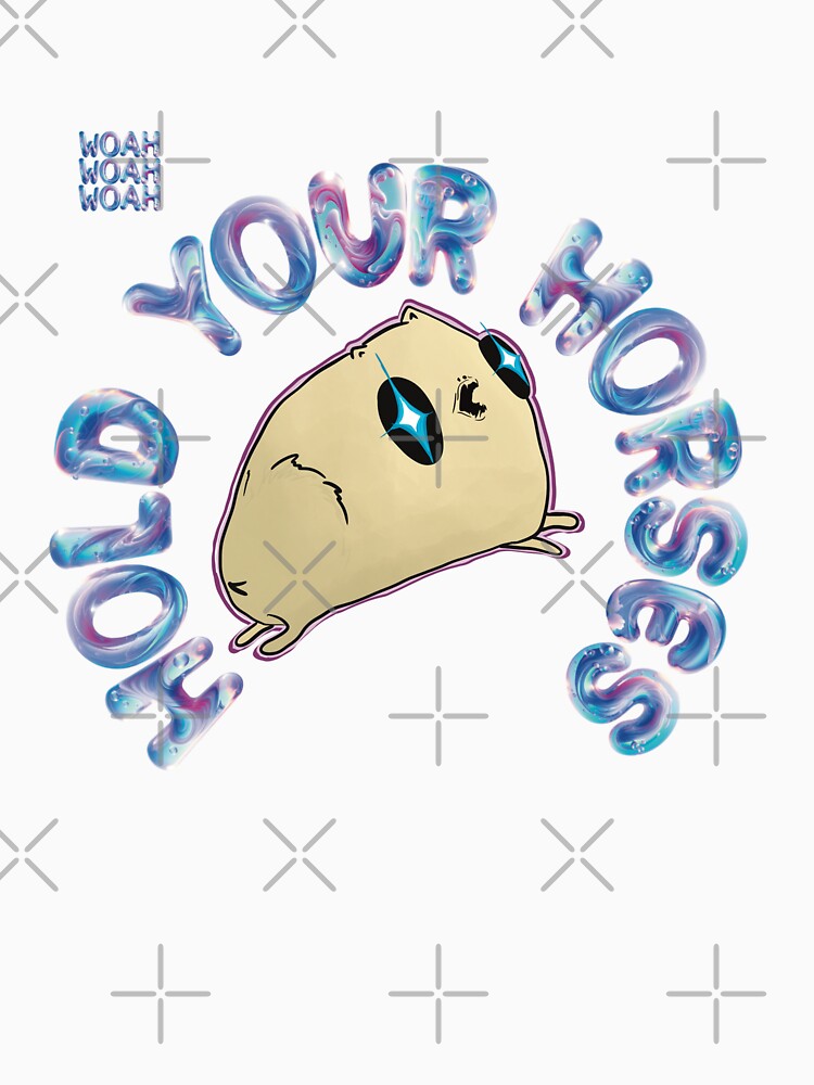 HOLD YOUR HORSES Y2K FUZZY CREATURE by Nest Coast