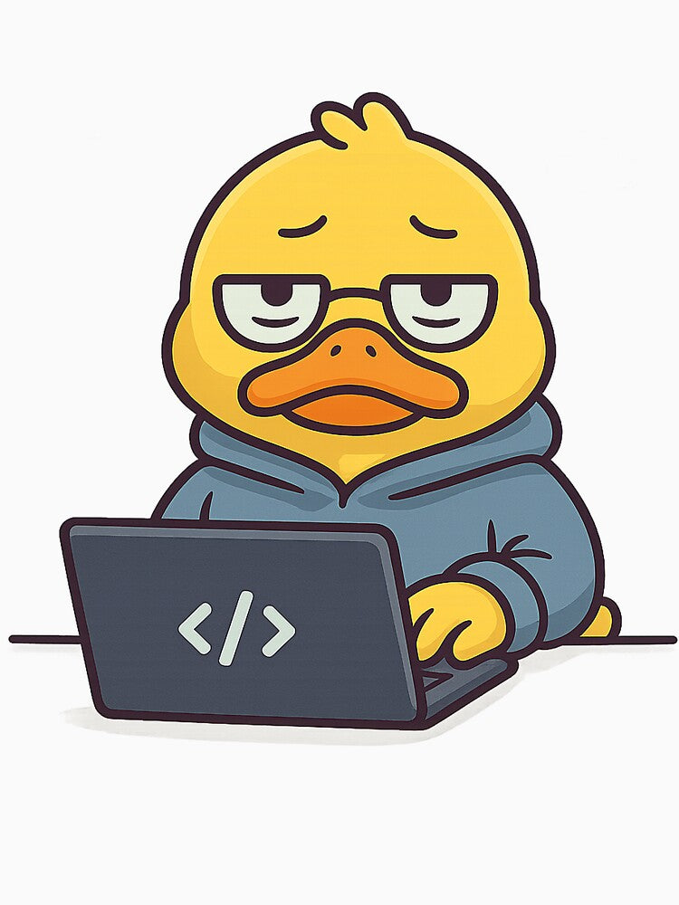 Programmer Duck – Tired but productive by Patolabs