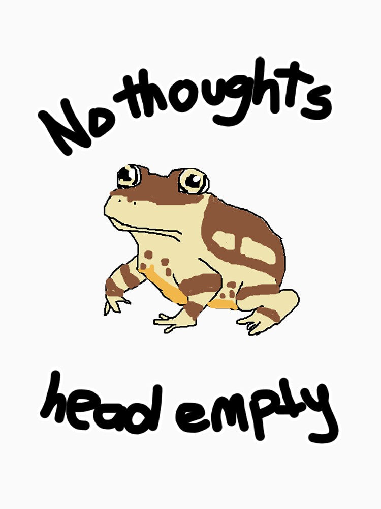 No Thoughts Toad by ForgsRUs