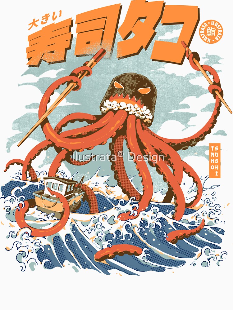 The Tako Sushi by Ilustrata®