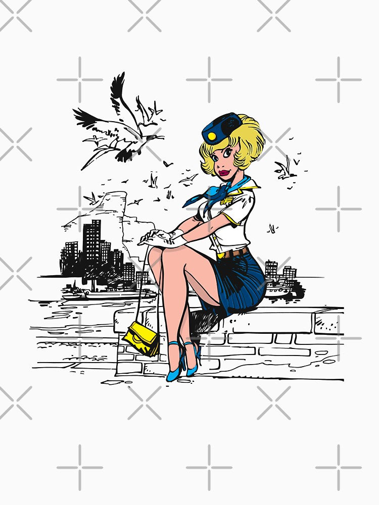 Natacha cover Gaston Lagaffe Movie Cartoon Color Big Ben by GastonMovieHoi