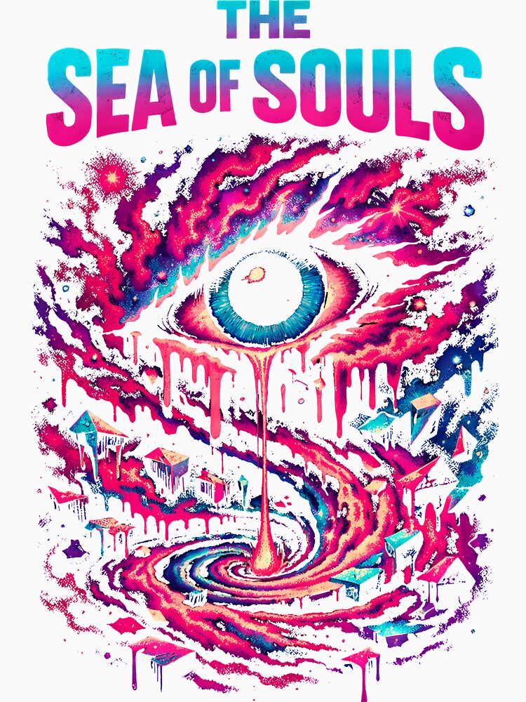 Sea Of Souls Surreal Sci-Fi Poster by agearb
