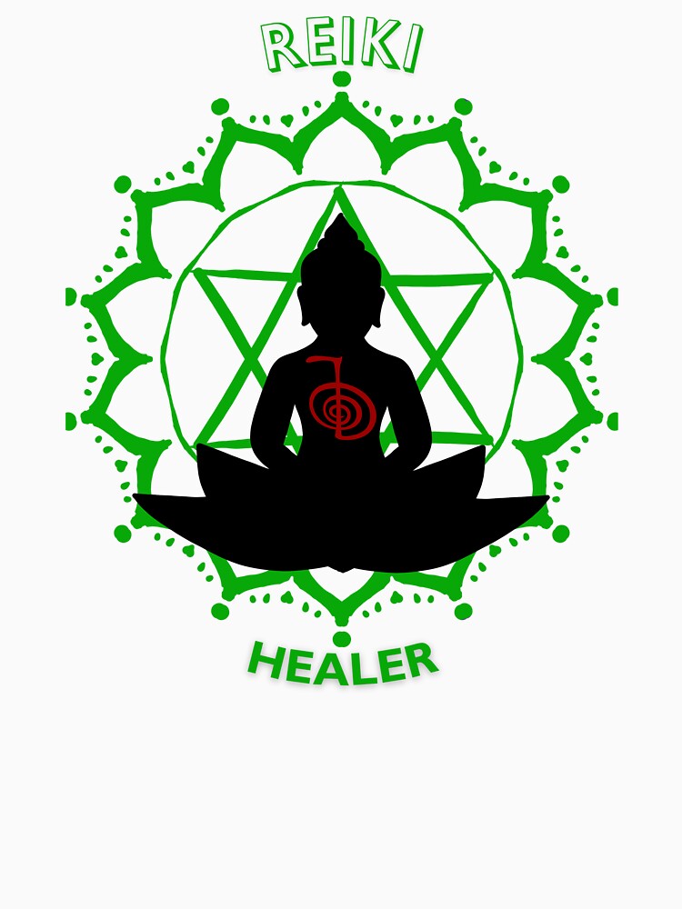 Receive a unique gift from Reiki Healer! Discover the healing power in our products by Shaman-T-shirt