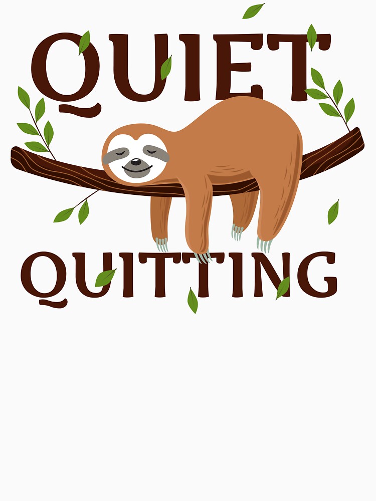 Quiet Quitting Graphic by emzimerch1