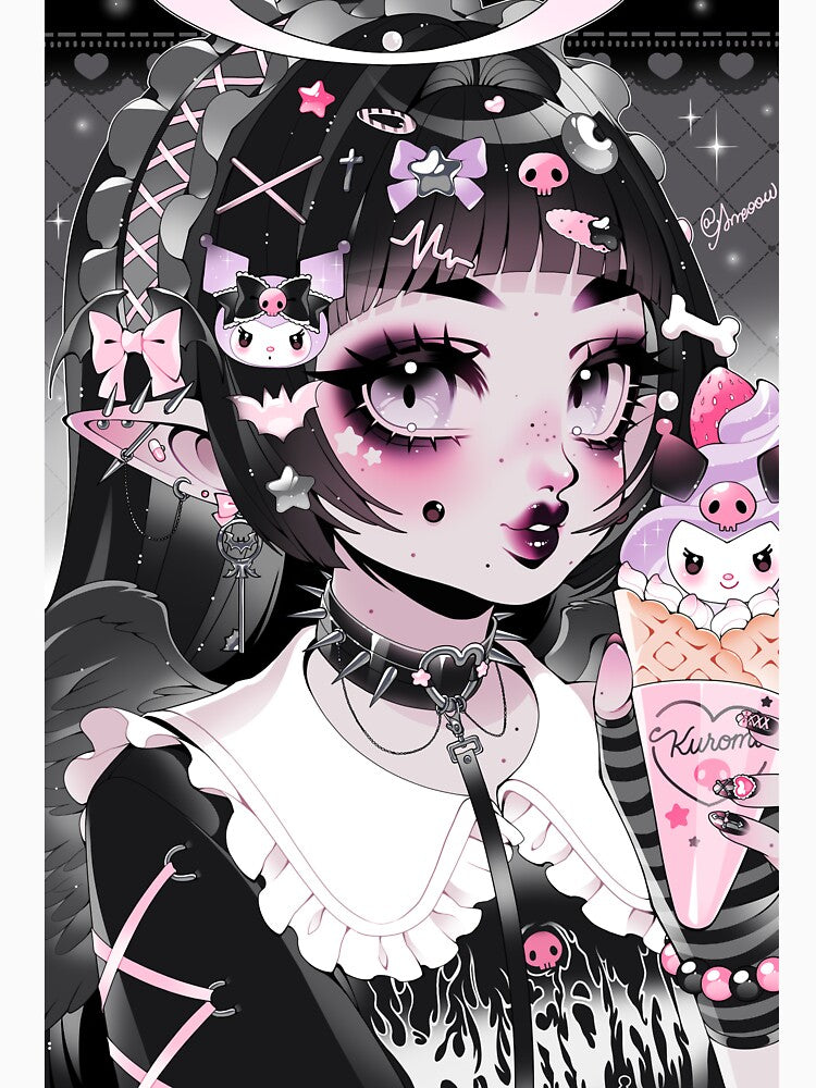 Kuromi Angel by Smeoow