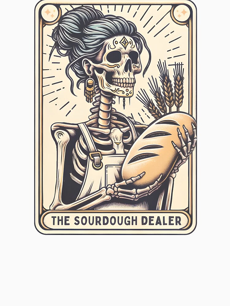 The Sourdough Dealer Tarot Card by JuliWaddle240