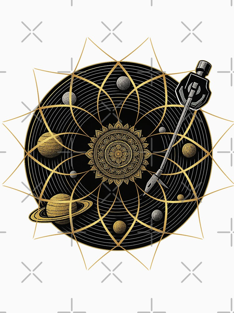Mandala Vinyl Solar System by Nacho Average Designs