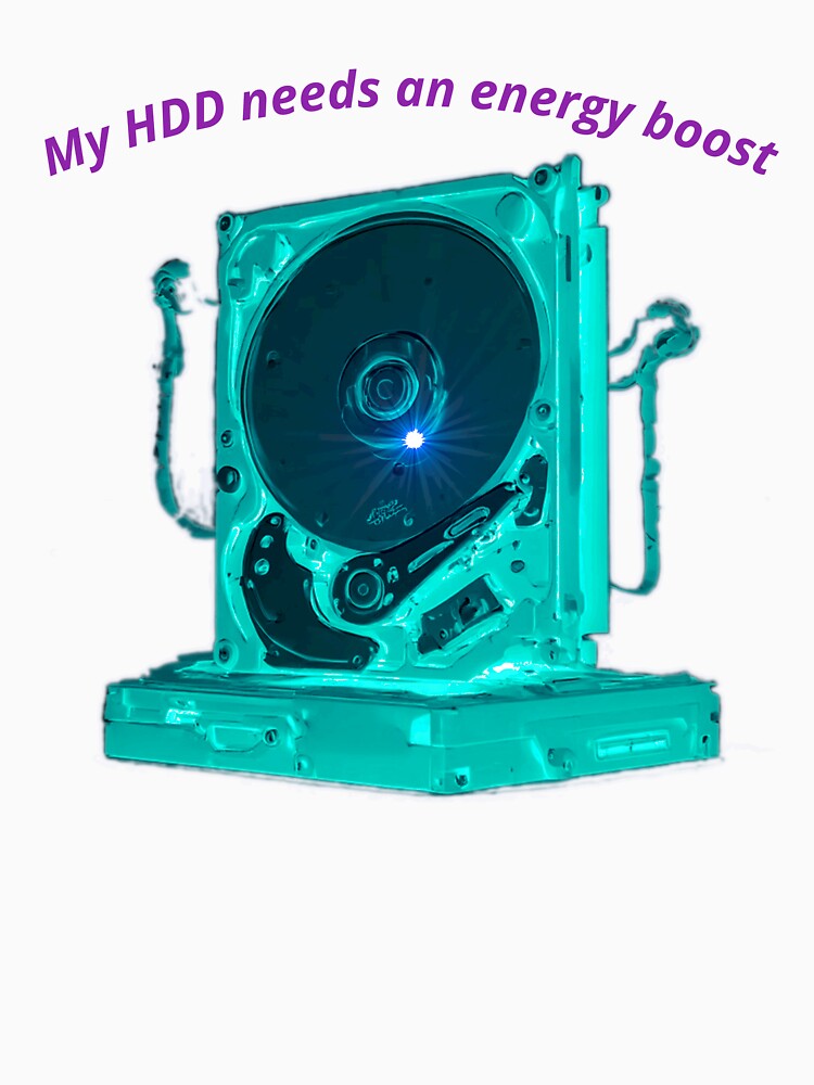 My HDD, ideal gift for the computer geek by PiperParrot