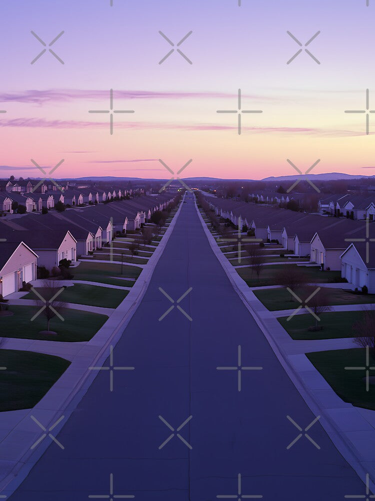 Endless Suburbia by Viktor Surzhko