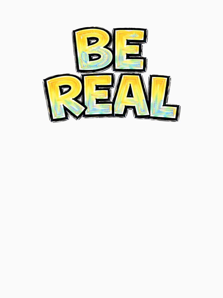 Be Real – Hand Drawn Childlike Typography by Mac Sketches