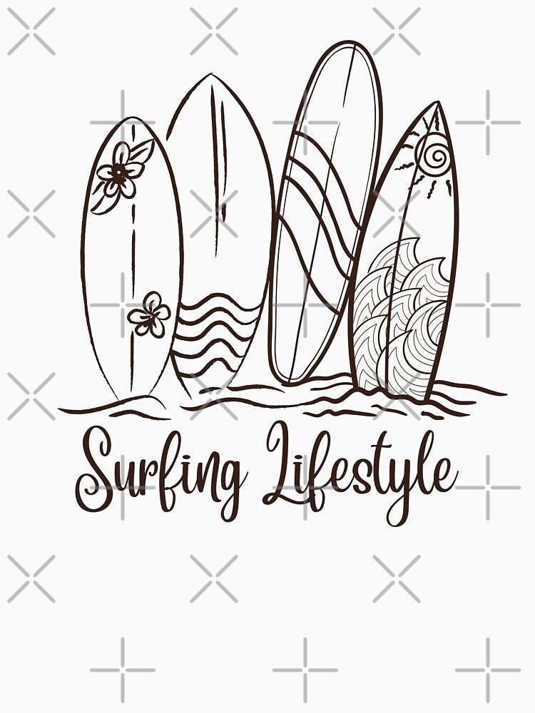 Surfing Lifestyle by trendingatees