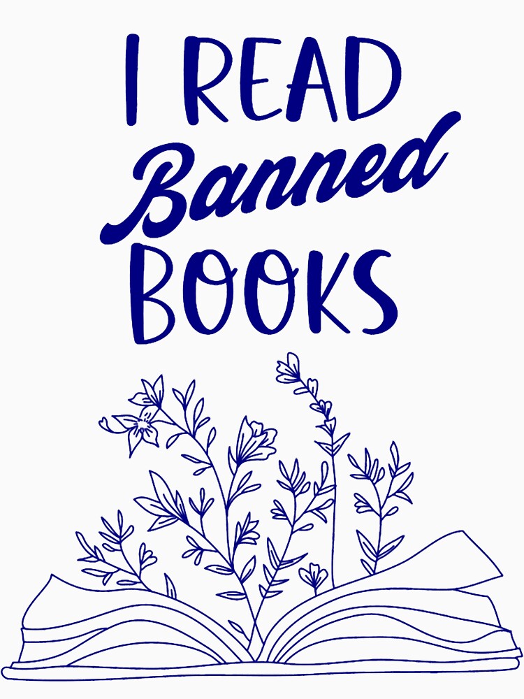 I read banned books (13) by WrayDesign