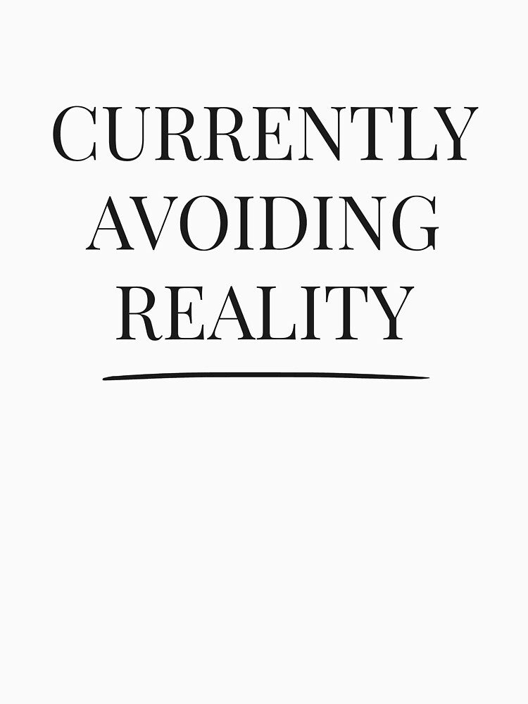Currently Avoiding Reality - Booktok x Romance Reader Aesthetic by Inkbound Co