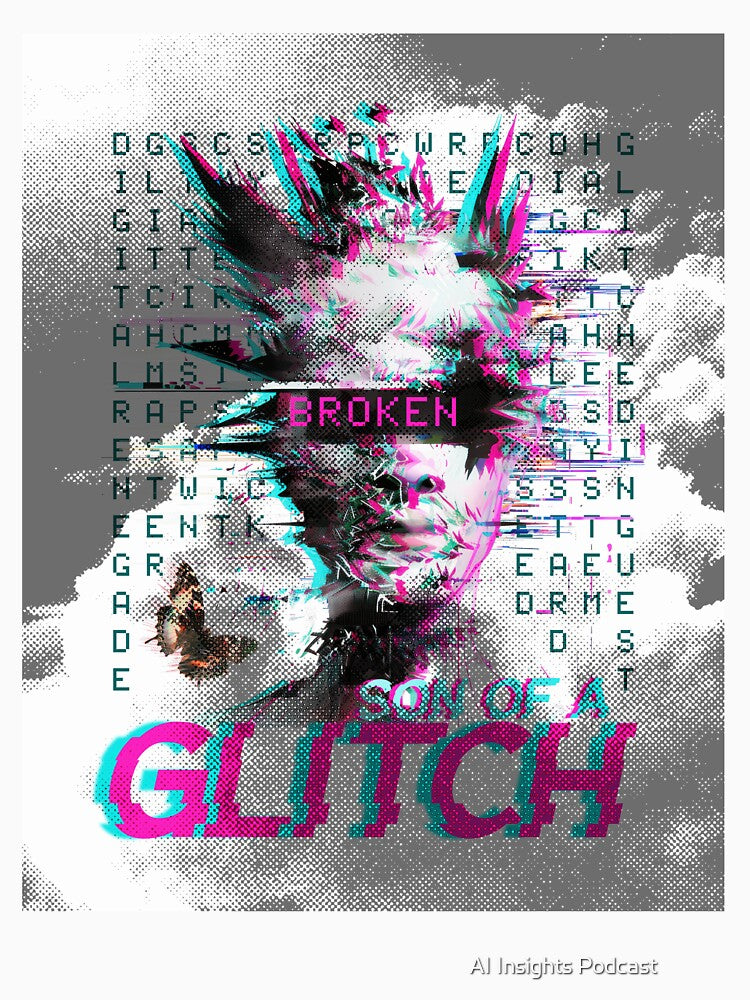 Son of a Glitch – Funny Glitchy Tech T-Shirt for Coders & Gamers by AI Insights Podcast ⭐⭐⭐⭐⭐